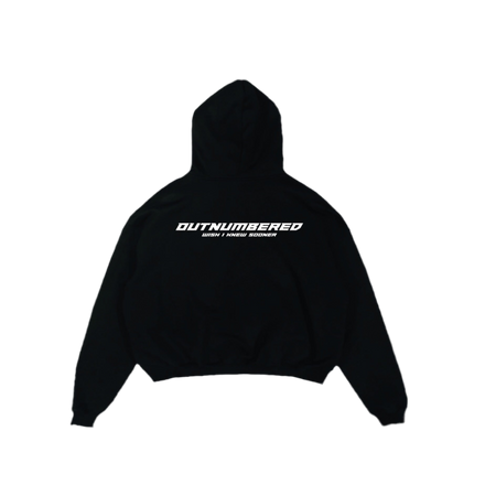 C7 Black hoodie