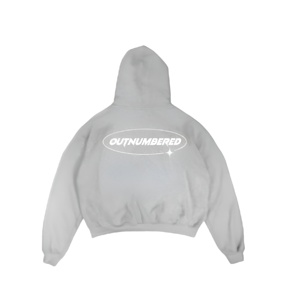 C8 Grey hoodie
