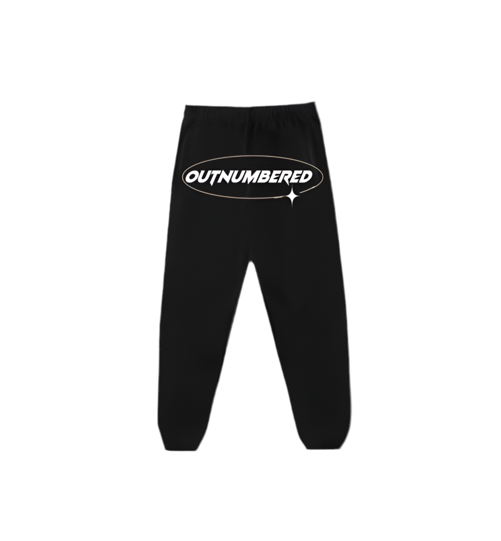 C8 Black joggers