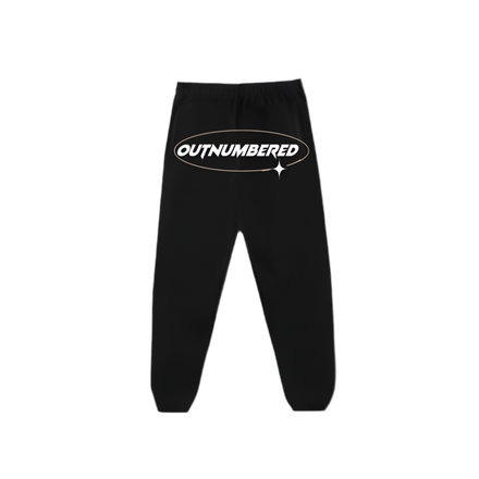 C8 Black joggers