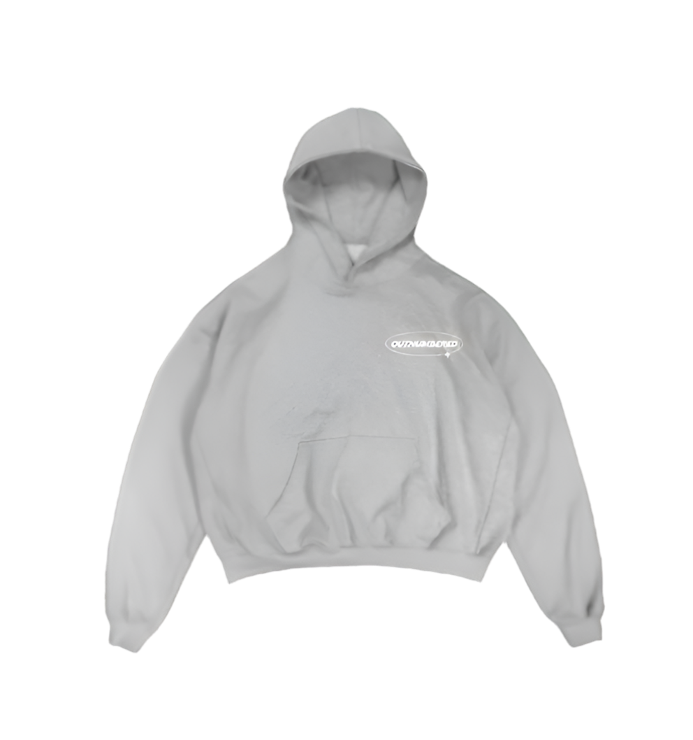 C8 Grey hoodie