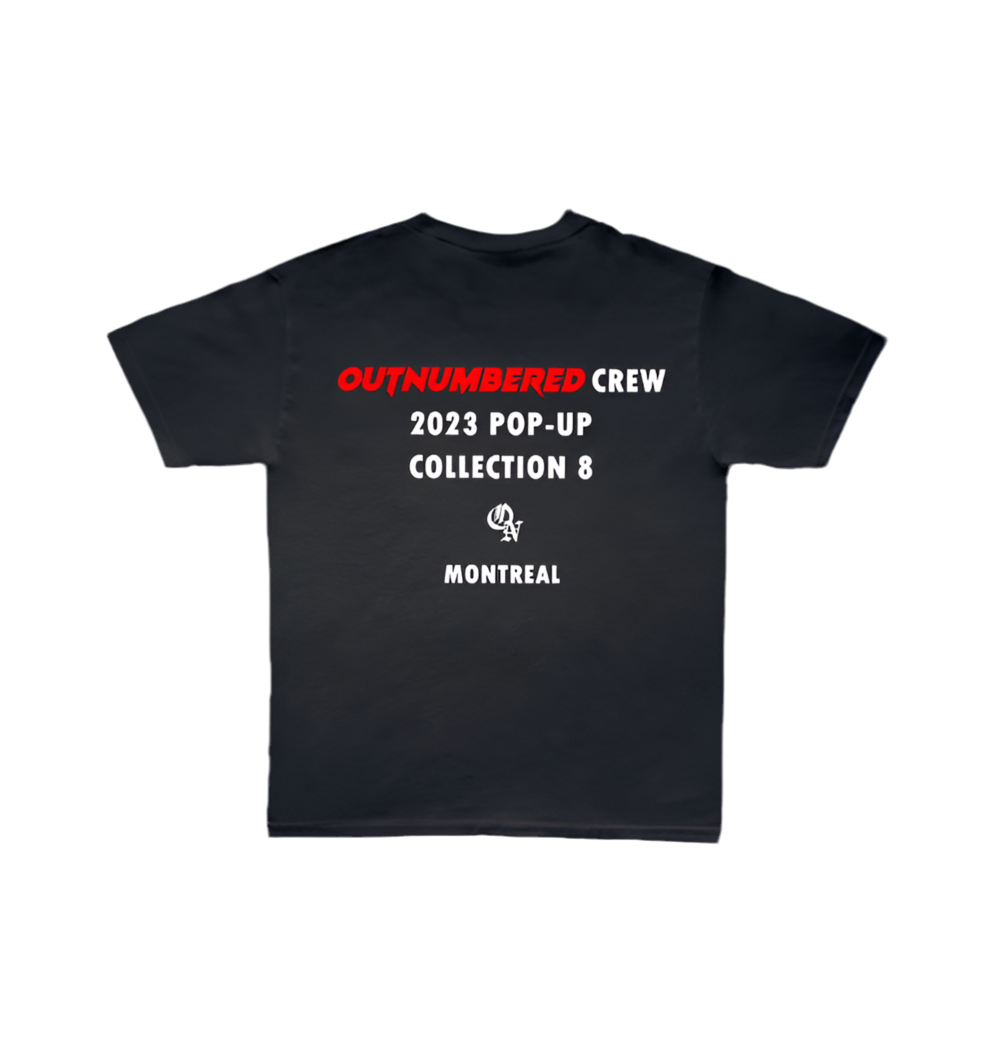 C8 pop up tee