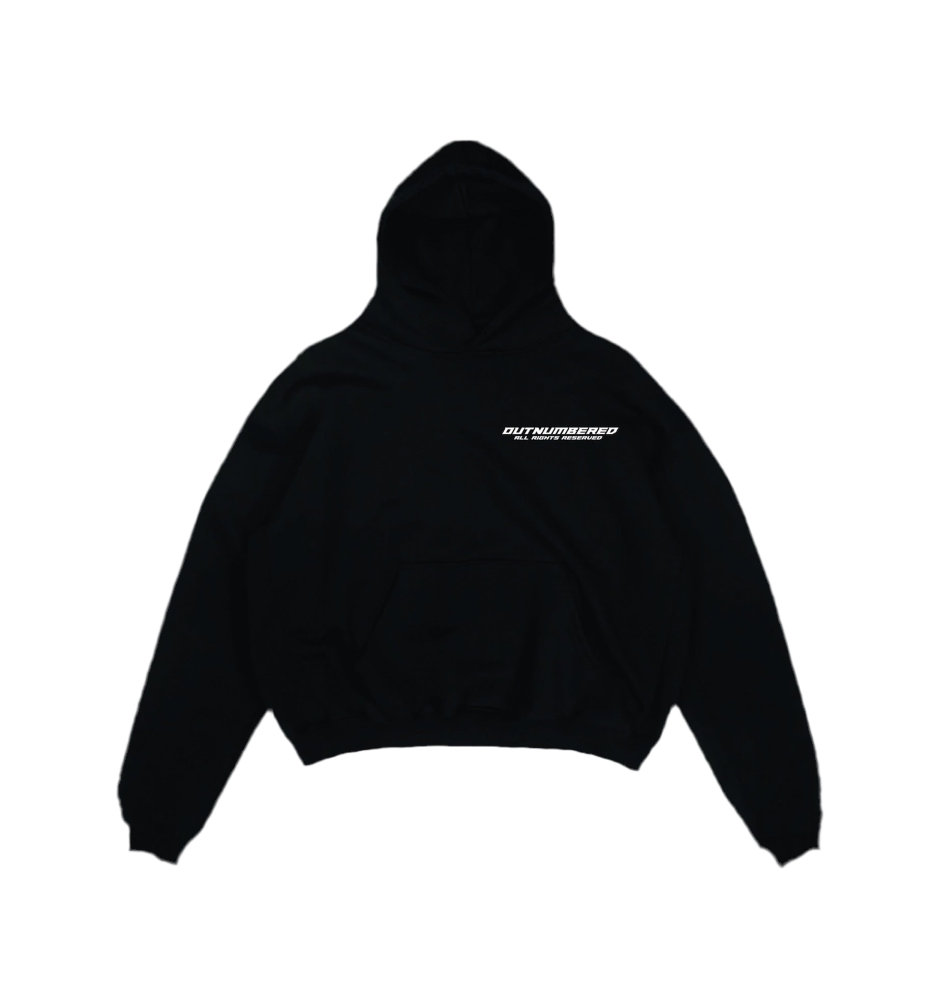C7 Black hoodie