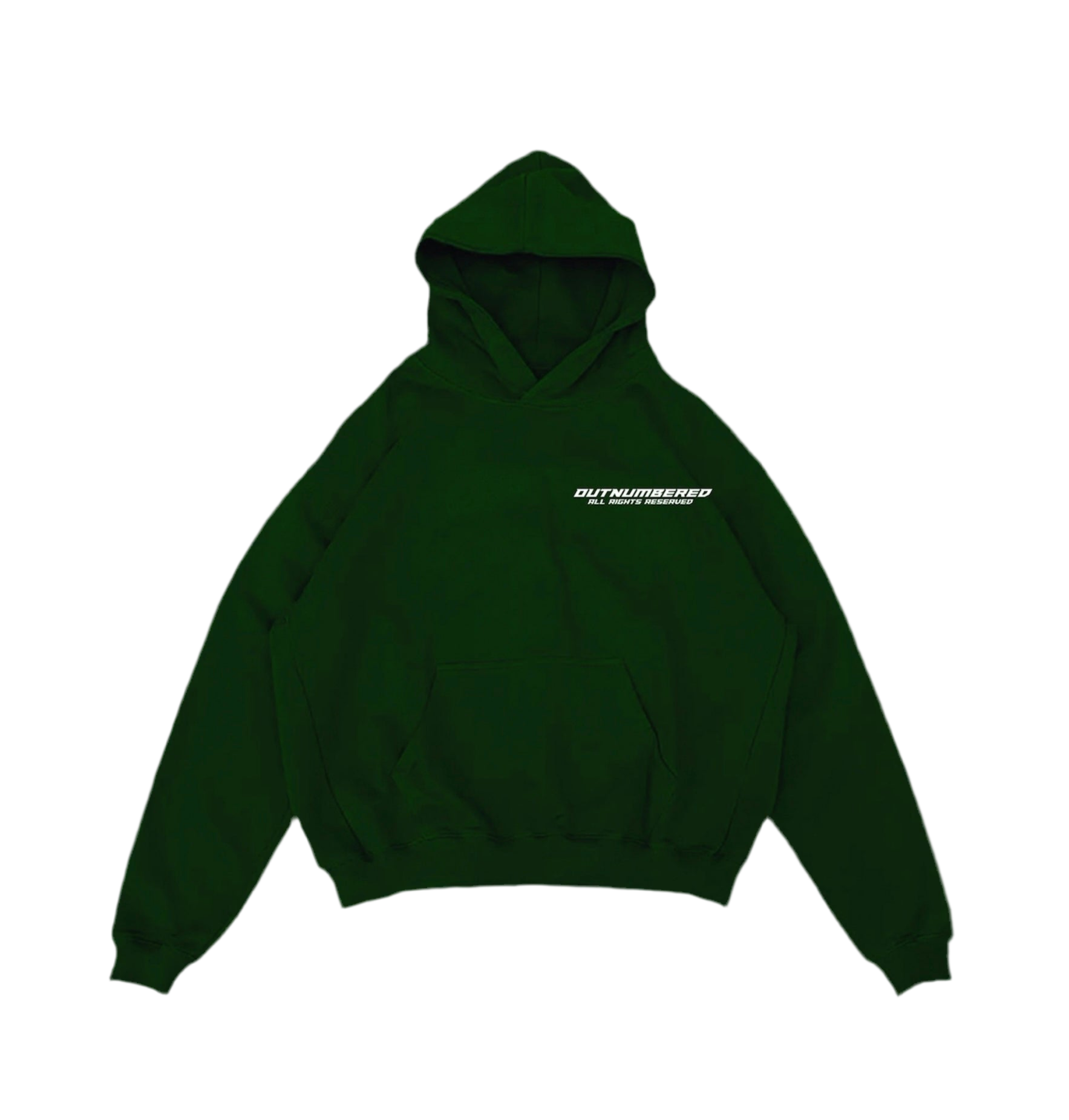 C7 Green hoodie