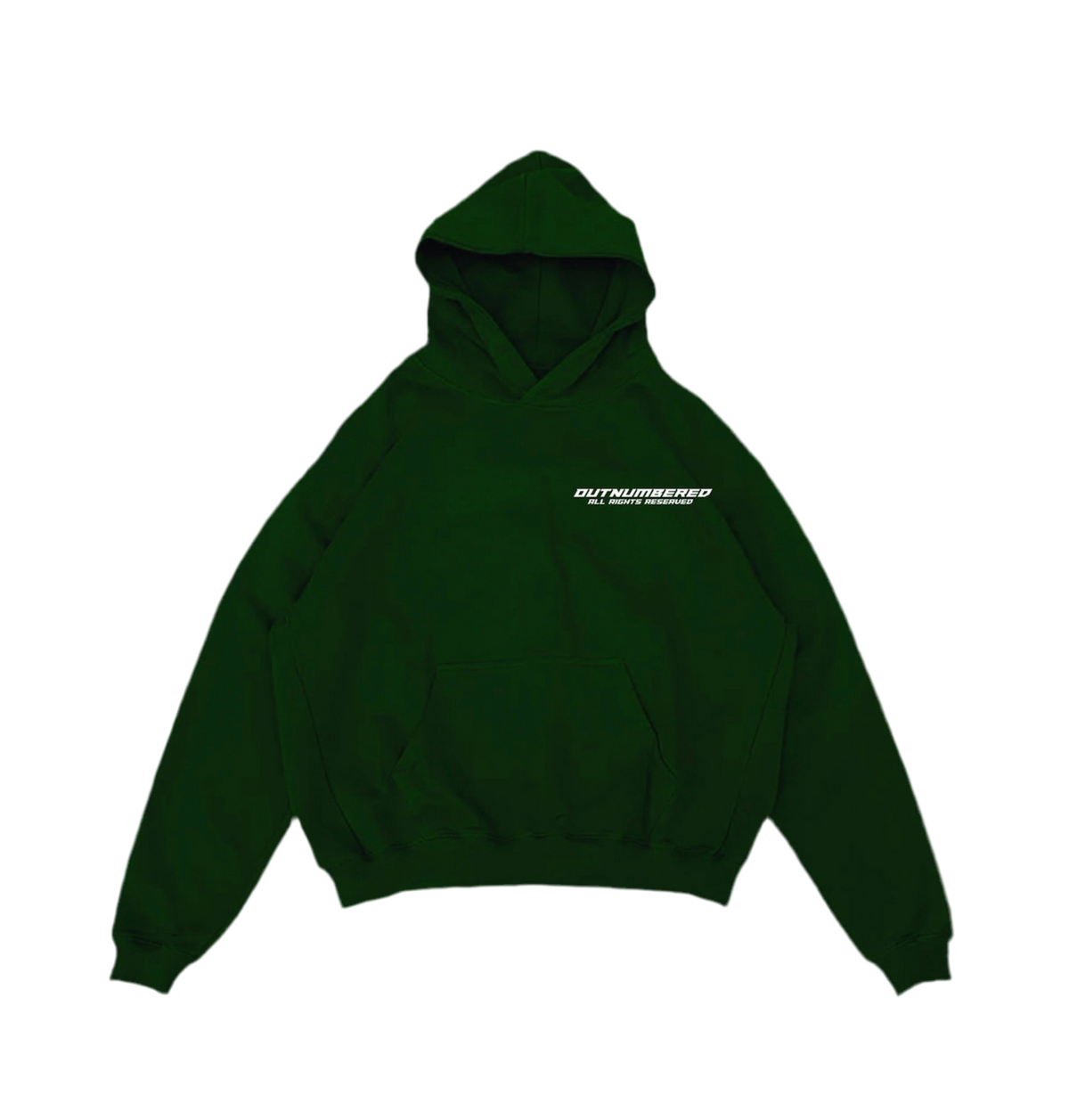 C7 Green hoodie