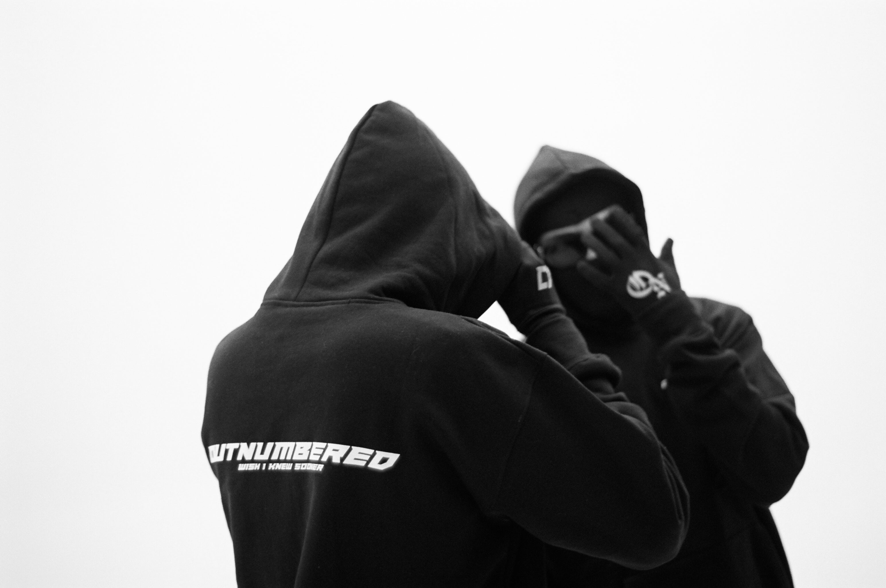 C7 Black hoodie