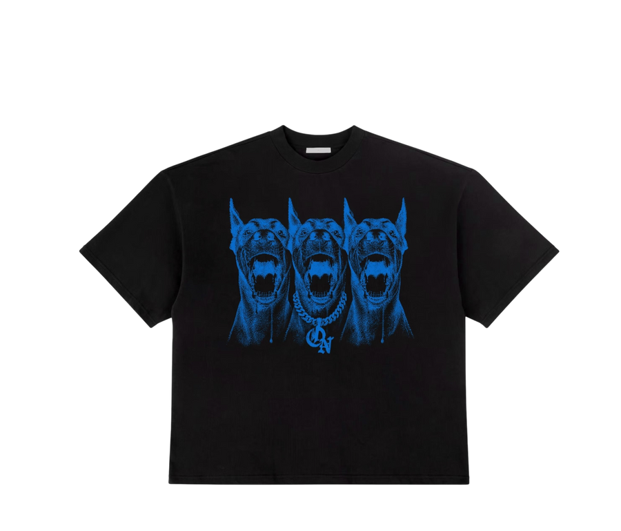 3 Headed Dog Tee (Black)